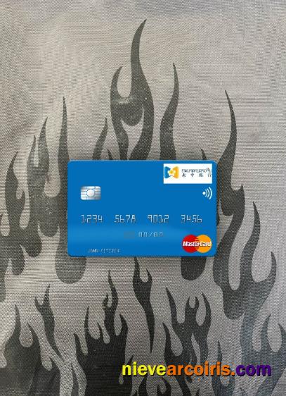 Laos Lao China Bank mastercard photolook